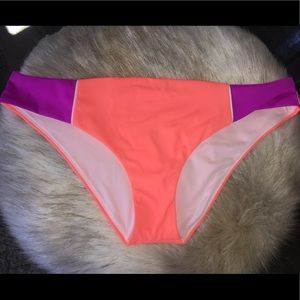NWT Victoria’s Secret Pink Color Block Neon Bottom